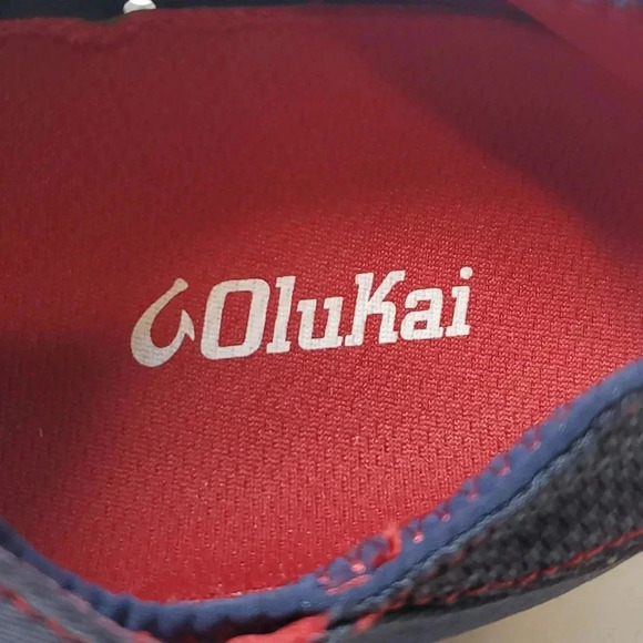 Olukai Nohe Moku Mens shoes Blue  or slide Waterproof Nautical Mesh Sneakers 9 - Picture 12 of 15